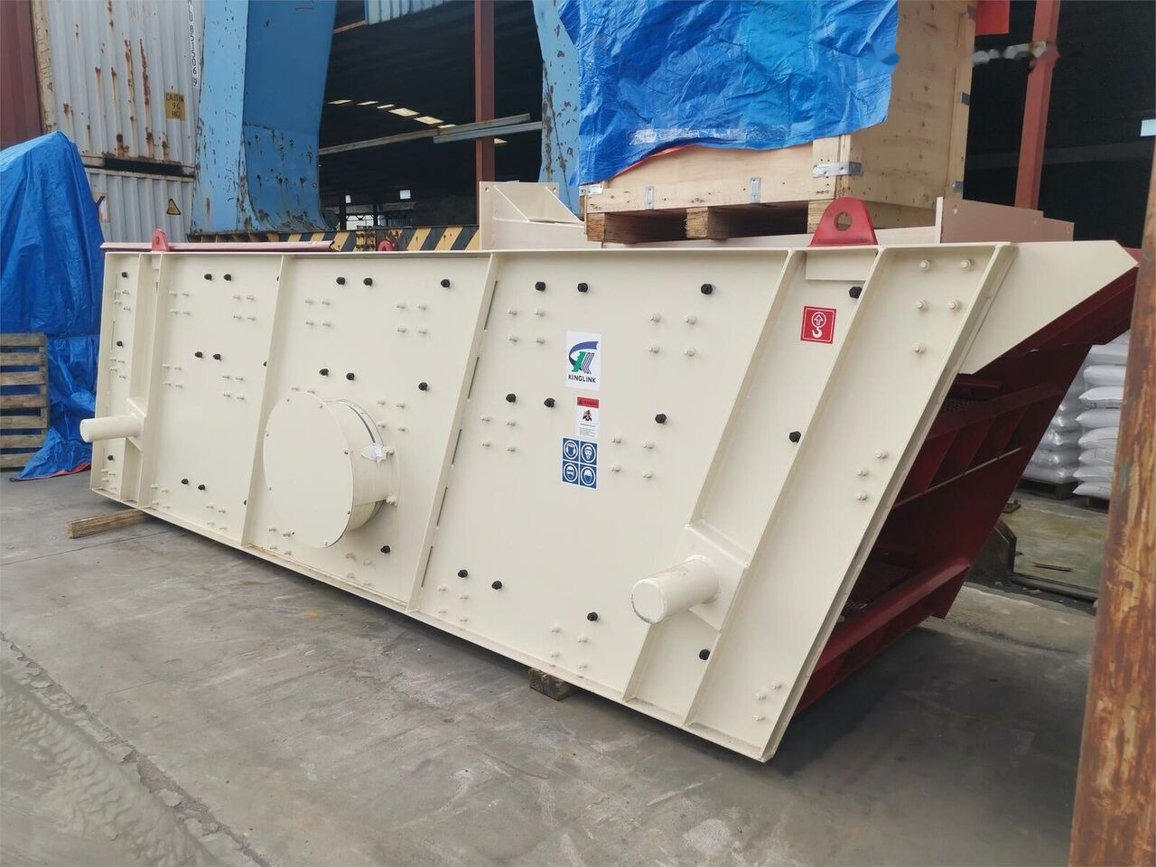 Kinglink 3YK1548 Vibrating Grizzly Screen | 100TPH - 스크리너 : 사진 1 Kinglink 3YK1548 Vibrating Grizzly Screen | 100TPH - 스크리너 : 사진 1