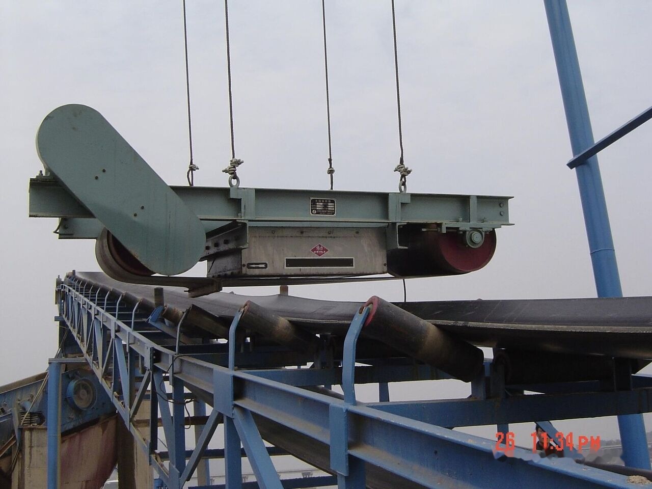 Kinglink B800 Magnetic Separator for remove iron and steels - 컨베이어 벨트 : 사진 3 Kinglink B800 Magnetic Separator for remove iron and steels - 컨베이어 벨트 : 사진 3