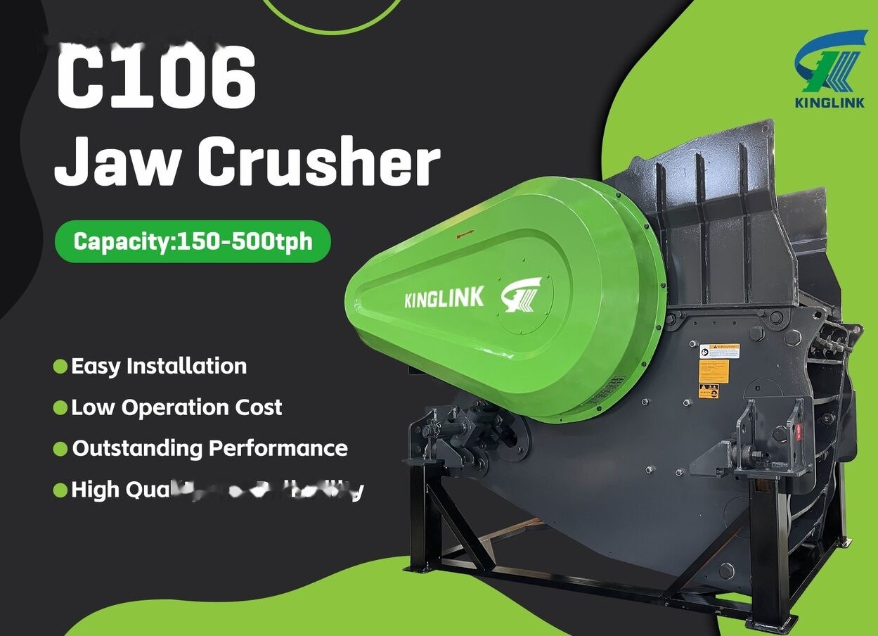 Kinglink NEW C106 Hydraulic Jaw Crusher for Hard stone - 조 크러셔 : 사진 3 Kinglink NEW C106 Hydraulic Jaw Crusher for Hard stone - 조 크러셔 : 사진 3