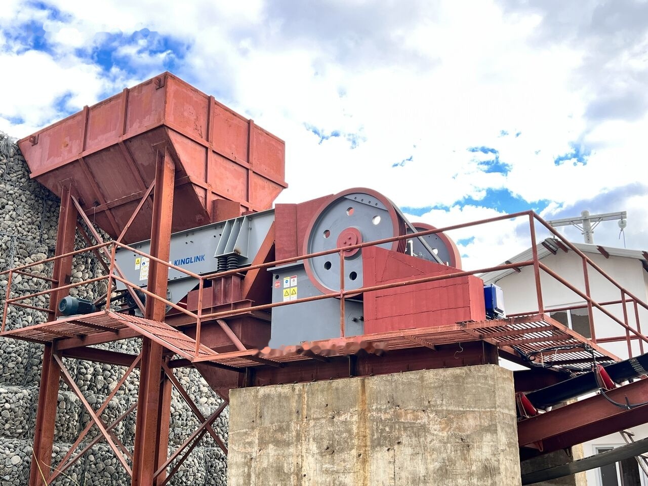 Kinglink PE2436 Primary Jaw Crusher 150TPH Riverstone - 조 크러셔 : 사진 1 Kinglink PE2436 Primary Jaw Crusher 150TPH Riverstone - 조 크러셔 : 사진 1