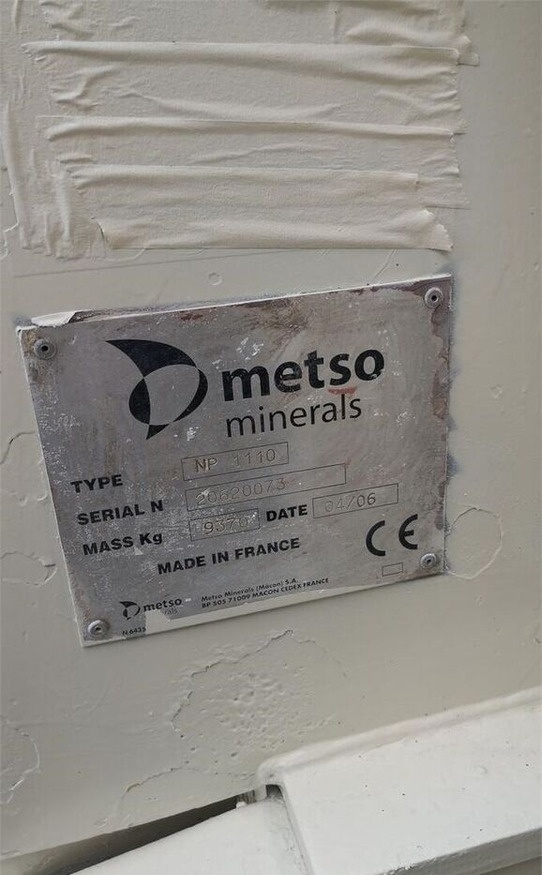 Metso NP1110 Impactor - 임팩트 크러셔 : 사진 4 Metso NP1110 Impactor - 임팩트 크러셔 : 사진 4