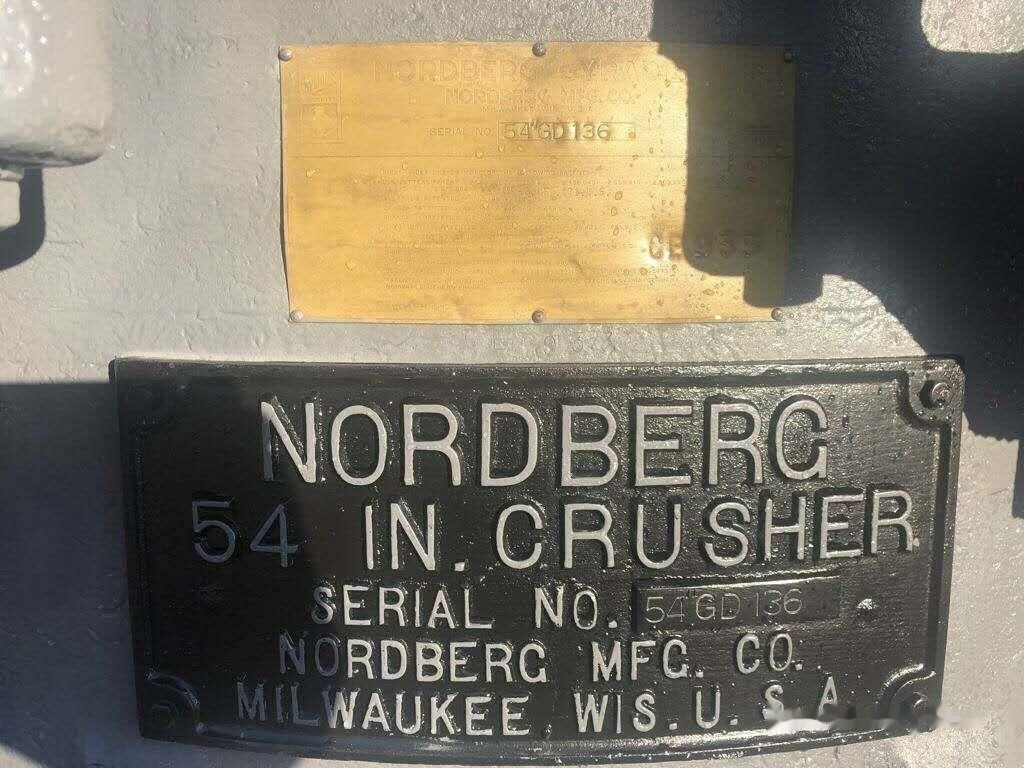 Nordberg 54 IN Cone Crusher - 콘 크러셔 : 사진 2 Nordberg 54 IN Cone Crusher - 콘 크러셔 : 사진 2