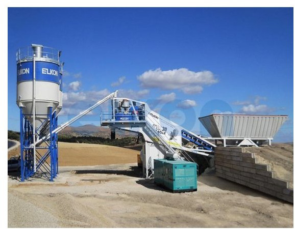 ELKON Mobile Master-30 Eagle Mobile Concrete Mixing Plant - 콘크리트 플랜트 : 사진 4 ELKON Mobile Master-30 Eagle Mobile Concrete Mixing Plant - 콘크리트 플랜트 : 사진 4
