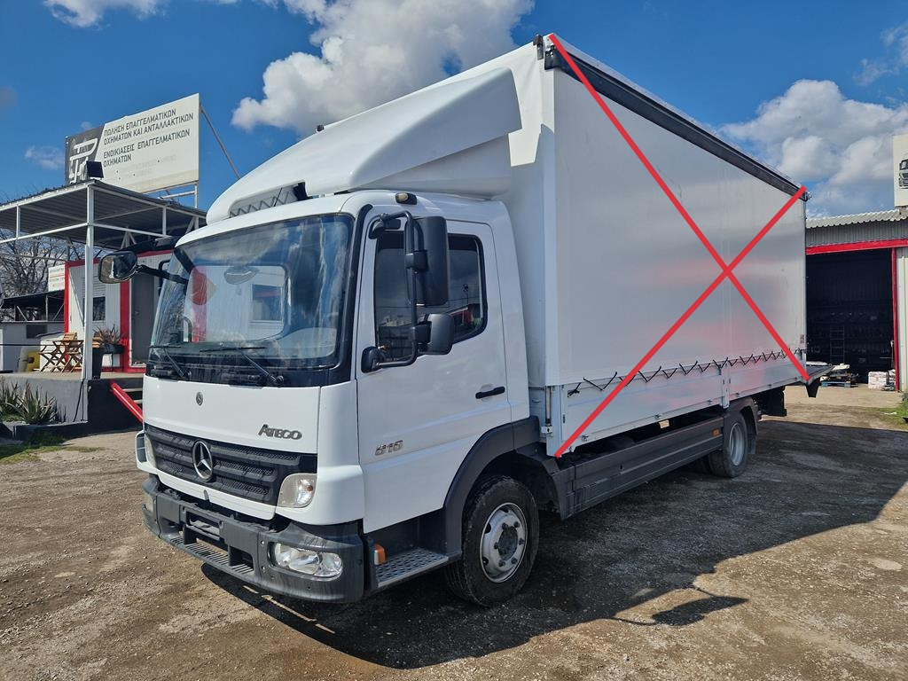 MERCEDES-BENZ ATEGO 816 - 커튼사이더 트럭 : 사진 1 MERCEDES-BENZ ATEGO 816 - 커튼사이더 트럭 : 사진 1