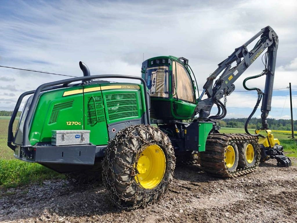 John Deere 1270 G - 산림용 수확기 : 사진 5 John Deere 1270 G - 산림용 수확기 : 사진 5