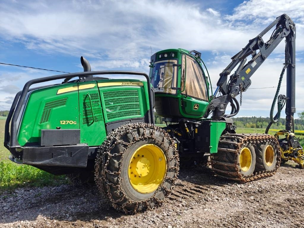 John Deere 1270 G  - 산림용 수확기 : 사진 5 John Deere 1270 G  - 산림용 수확기 : 사진 5