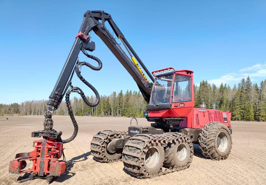 산림용 수확기 Komatsu 901 TX : 사진 1