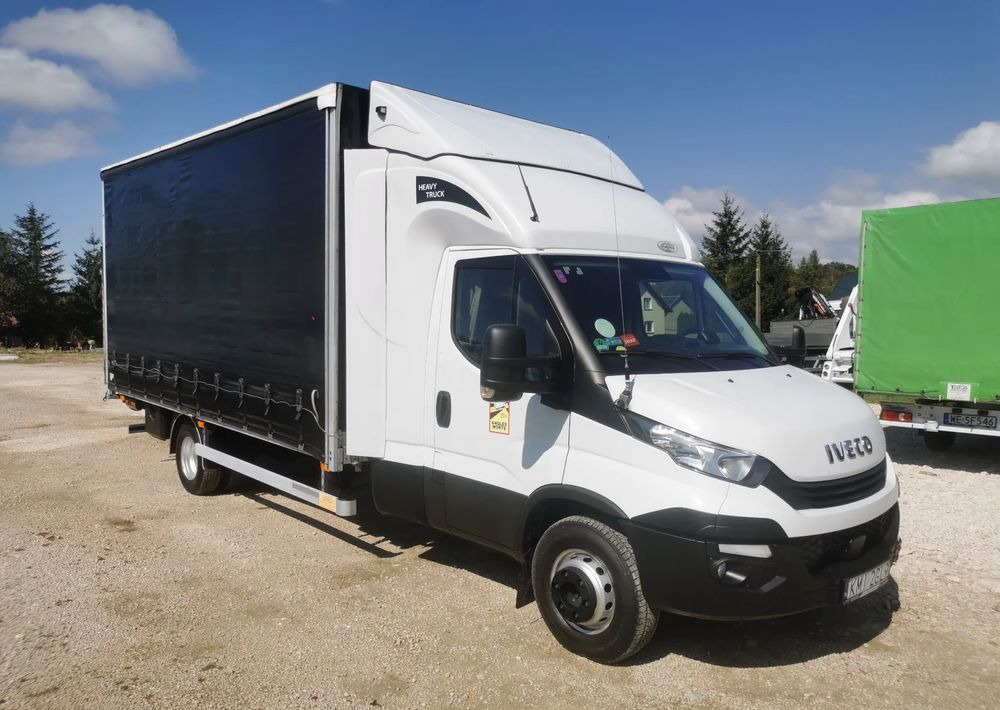 Iveco Daily 70C18 firana Winda 1.000kg Dhollandia wejkama 12pal - 커튼사이더 트럭 : 사진 2 Iveco Daily 70C18 firana Winda 1.000kg Dhollandia wejkama 12pal - 커튼사이더 트럭 : 사진 2