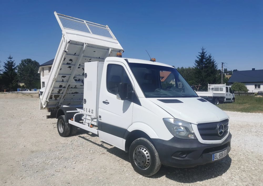 Mercedes-Benz Sprinter 514 kiper Wywrotka blizniak 2.2CDI - 140KM skrzynka sprowadzony - 덤프 밴 : 사진 1 Mercedes-Benz Sprinter 514 kiper Wywrotka blizniak 2.2CDI - 140KM skrzynka sprowadzony - 덤프 밴 : 사진 1