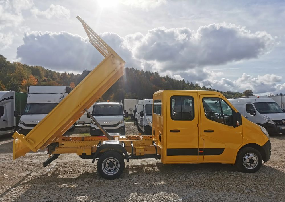 Renault Master 125dCi Brygadówka wywrotka Bliźniak kiper doka 7-osobowa Hak - 덤프 밴 : 사진 4 Renault Master 125dCi Brygadówka wywrotka Bliźniak kiper doka 7-osobowa Hak - 덤프 밴 : 사진 4