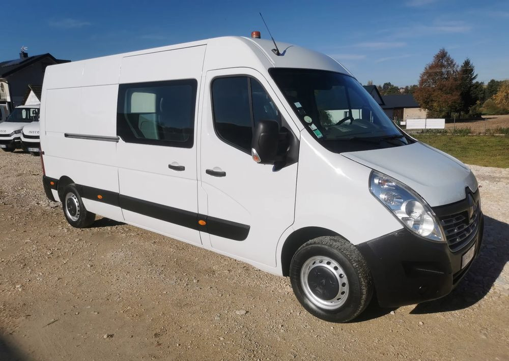 Renault Master L3H2 doka 7-osobowy Długi klima 2.3dCi-125KM Brygadówka - 패널 밴 : 사진 3 Renault Master L3H2 doka 7-osobowy Długi klima 2.3dCi-125KM Brygadówka - 패널 밴 : 사진 3
