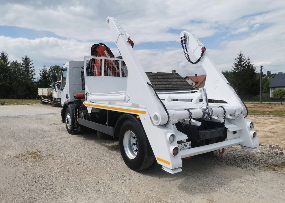 Renault Premium 270DCi + żuraw HDS Atlas 105.2 + Bramowiec MEILLER 12t Kontener - 스킵 로더 트럭, 크레인 트럭 : 사진 4 Renault Premium 270DCi + żuraw HDS Atlas 105.2 + Bramowiec MEILLER 12t Kontener - 스킵 로더 트럭, 크레인 트럭 : 사진 4