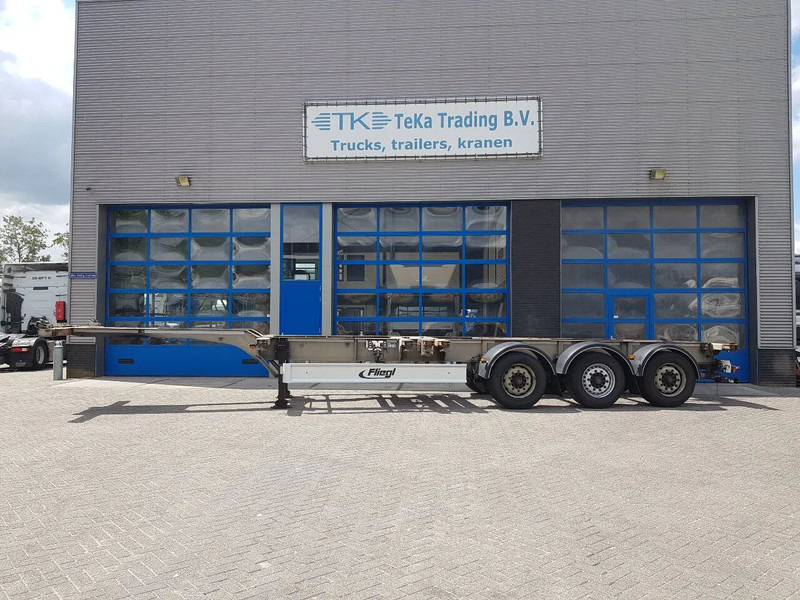 Fliegl SDS 380 MULTI BPW Disc Lift axle - 컨테이너 운반 장치/ 스와프 보디 세미 트레일러 : 사진 2 Fliegl SDS 380 MULTI BPW Disc Lift axle - 컨테이너 운반 장치/ 스와프 보디 세미 트레일러 : 사진 2