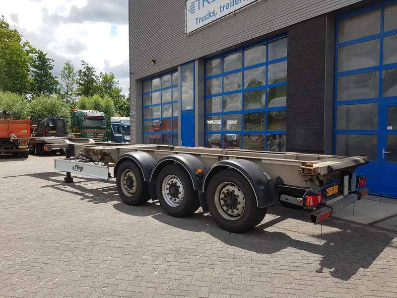 Fliegl SDS 380 MULTI BPW Disc Lift axle - 컨테이너 운반 장치/ 스와프 보디 세미 트레일러 : 사진 3 Fliegl SDS 380 MULTI BPW Disc Lift axle - 컨테이너 운반 장치/ 스와프 보디 세미 트레일러 : 사진 3