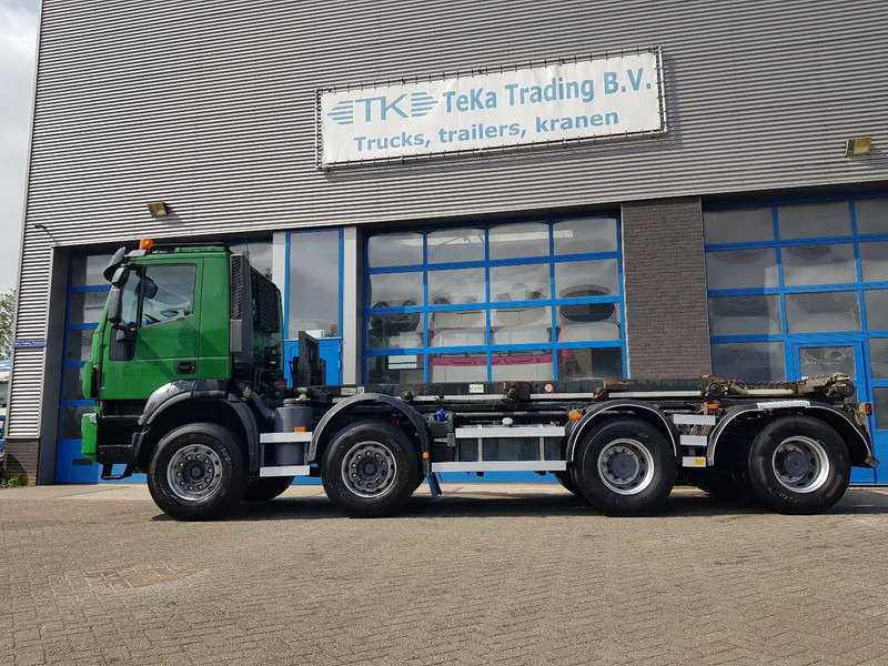 Iveco Stralis 450 8x4 Steel Nieuwe Apk/TÜV 430.000 km kettingsyst 30 ton - 컨테이너 운반 장치/ 스와프 보디 트럭 : 사진 3 Iveco Stralis 450 8x4 Steel Nieuwe Apk/TÜV 430.000 km kettingsyst 30 ton - 컨테이너 운반 장치/ 스와프 보디 트럭 : 사진 3