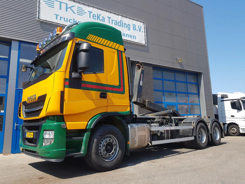 Iveco Stralis AS260Y Haakarm 217.000 KM - 후크 리프트 트럭 : 사진 1 Iveco Stralis AS260Y Haakarm 217.000 KM - 후크 리프트 트럭 : 사진 1