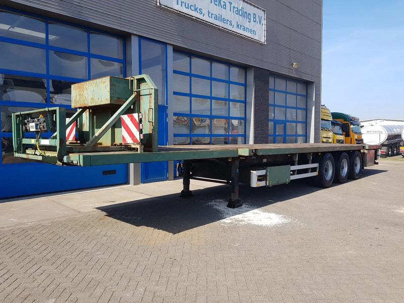 Pacton T3-001 Twistlocks Very good tires - 드롭사이드/ 플랫베드 세미 트레일러 : 사진 2 Pacton T3-001 Twistlocks Very good tires - 드롭사이드/ 플랫베드 세미 트레일러 : 사진 2