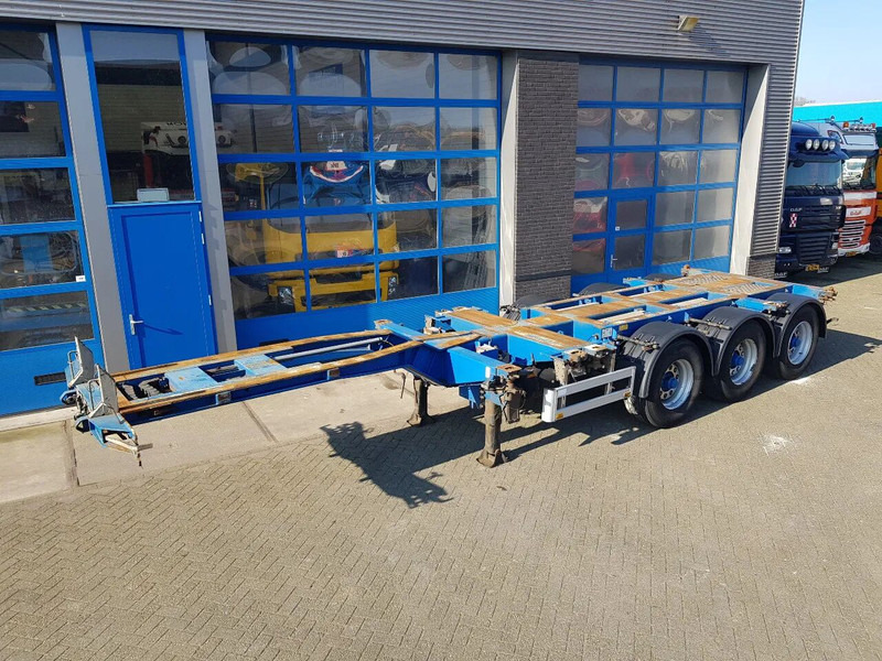 Pacton T3-010 Multi chassis Liftas BPW drum - 컨테이너 운반 장치/ 스와프 보디 세미 트레일러 : 사진 1 Pacton T3-010 Multi chassis Liftas BPW drum - 컨테이너 운반 장치/ 스와프 보디 세미 트레일러 : 사진 1