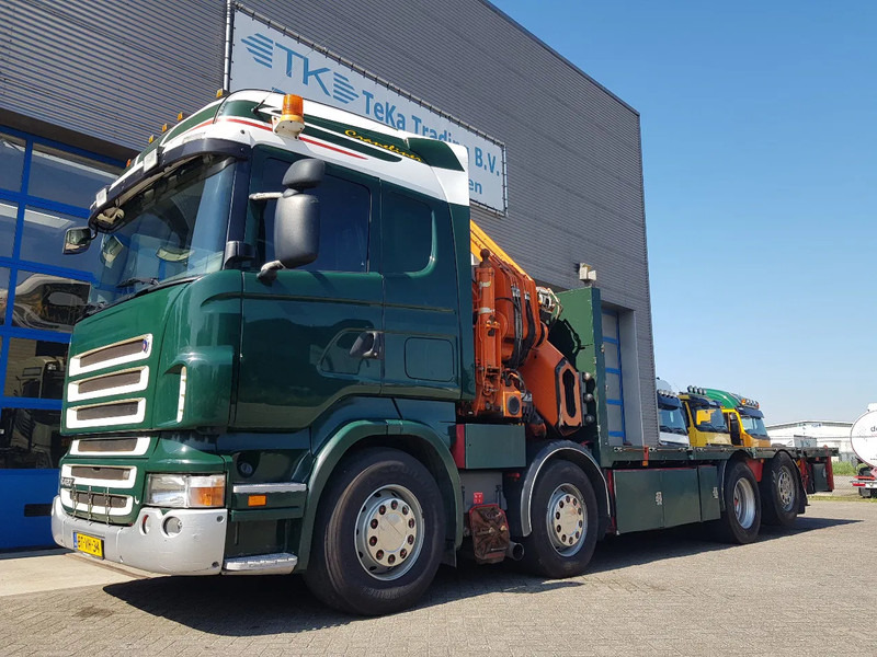 Scania R420 8x2 HIAB 800E-7 Hipro 80 ton/meter Winch Retarder - 크레인 트럭 : 사진 2 Scania R420 8x2 HIAB 800E-7 Hipro 80 ton/meter Winch Retarder - 크레인 트럭 : 사진 2