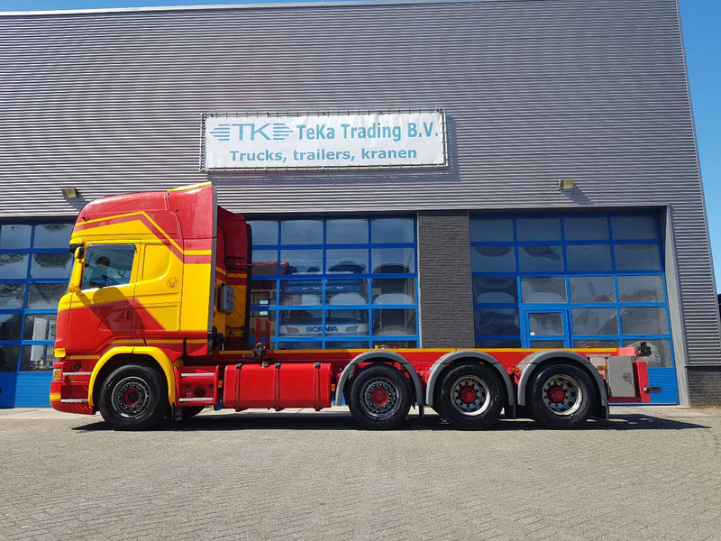 Scania R450 8x2 Topline ADR EX/II, EX/III, FL en AT SCR only - 컨테이너 운반 장치/ 스와프 보디 트럭 : 사진 3 Scania R450 8x2 Topline ADR EX/II, EX/III, FL en AT SCR only - 컨테이너 운반 장치/ 스와프 보디 트럭 : 사진 3