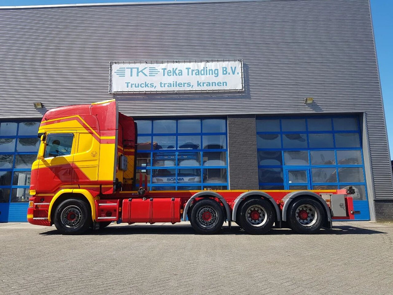 Scania R450 8x2 Topline ADR EX/II, EX/III, FL en AT SCR only - 컨테이너 운반 장치/ 스와프 보디 트럭 : 사진 3 Scania R450 8x2 Topline ADR EX/II, EX/III, FL en AT SCR only - 컨테이너 운반 장치/ 스와프 보디 트럭 : 사진 3