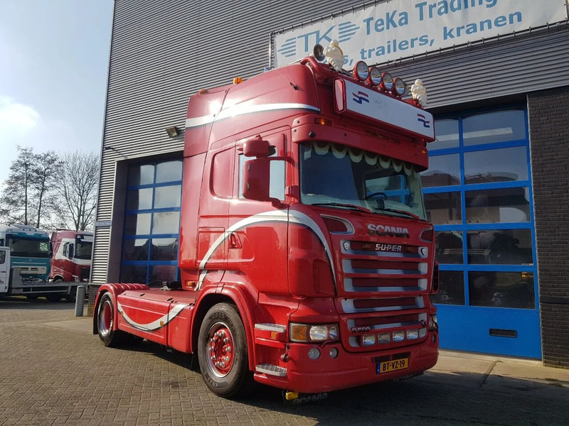 Scania R500 V8 Showtruck Open uitlaat Standairco Retarder - 트랙터 유닛 : 사진 5 Scania R500 V8 Showtruck Open uitlaat Standairco Retarder - 트랙터 유닛 : 사진 5