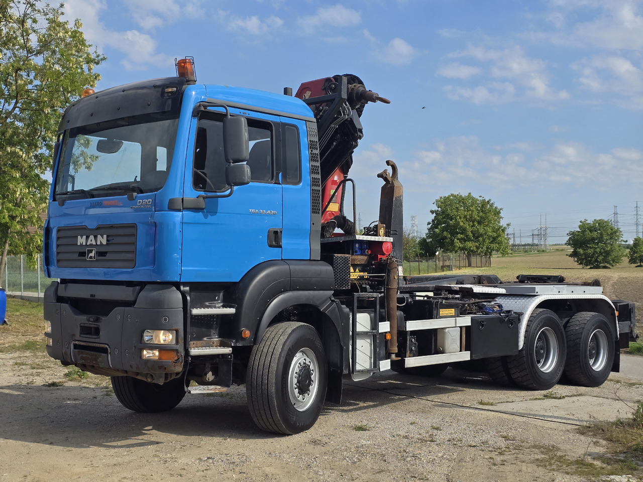 MAN TGA 33.430 6X6 / HMF 1823 K3+REM.CON./ HOOK SYSTEM 2x in stock - 후크 리프트 트럭, 크레인 트럭 : 사진 3 MAN TGA 33.430 6X6 / HMF 1823 K3+REM.CON./ HOOK SYSTEM 2x in stock - 후크 리프트 트럭, 크레인 트럭 : 사진 3