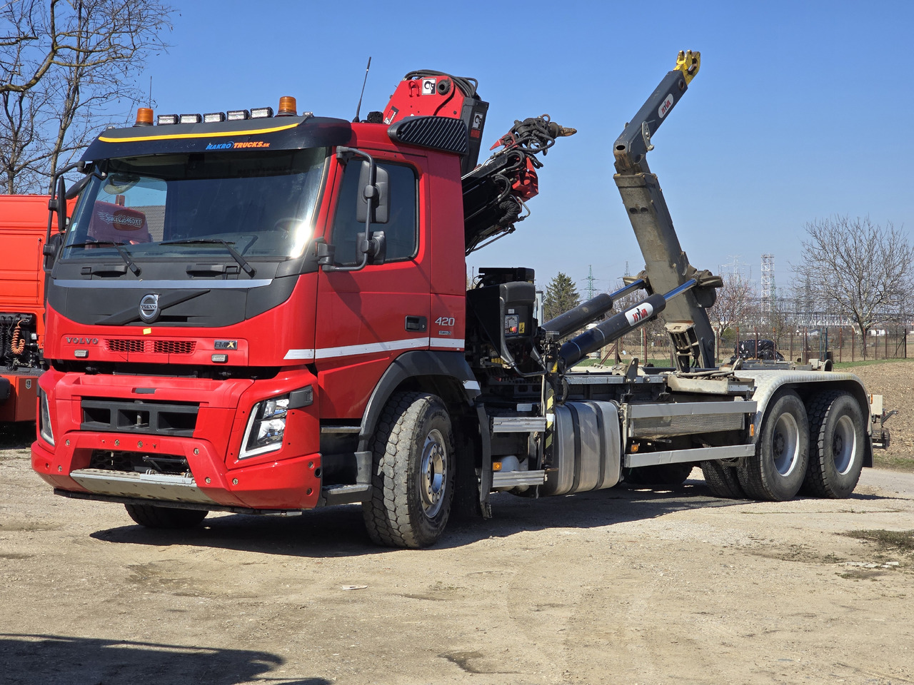 VOLVO FMX 420 6X4 / HIAB 144B-hiduo / hook SPECIAL PRICE ONLY THIS YEAR - 후크 리프트 트럭, 크레인 트럭 : 사진 3 VOLVO FMX 420 6X4 / HIAB 144B-hiduo / hook SPECIAL PRICE ONLY THIS YEAR - 후크 리프트 트럭, 크레인 트럭 : 사진 3