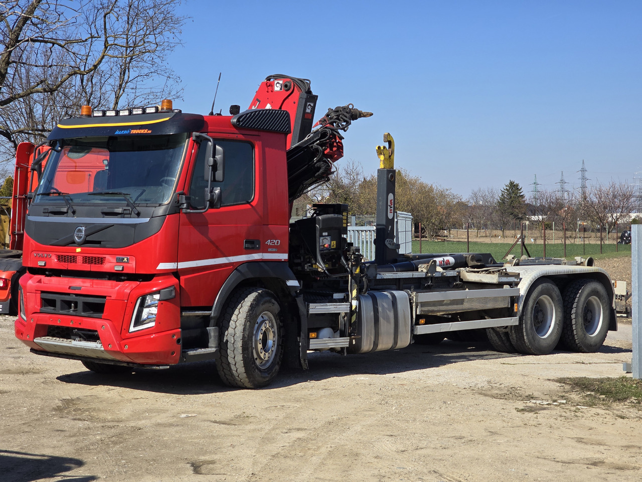 VOLVO FMX 420 6X4 / HIAB 144B-hiduo / hook SPECIAL PRICE ONLY THIS YEAR - 후크 리프트 트럭, 크레인 트럭 : 사진 2 VOLVO FMX 420 6X4 / HIAB 144B-hiduo / hook SPECIAL PRICE ONLY THIS YEAR - 후크 리프트 트럭, 크레인 트럭 : 사진 2