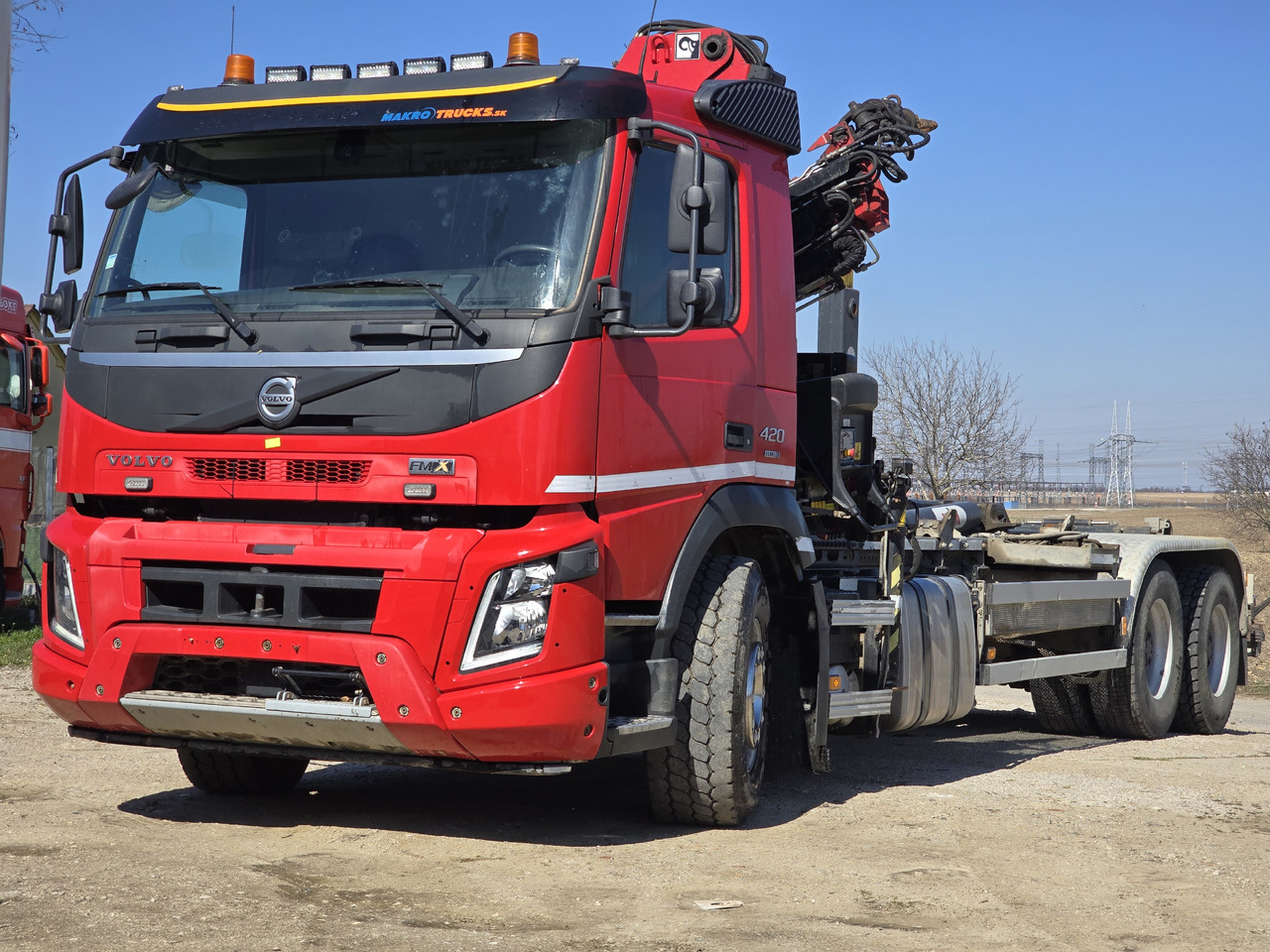 VOLVO FMX 420 6X4 / HIAB 144B-hiduo / hook SPECIAL PRICE ONLY THIS YEAR - 후크 리프트 트럭, 크레인 트럭 : 사진 1 VOLVO FMX 420 6X4 / HIAB 144B-hiduo / hook SPECIAL PRICE ONLY THIS YEAR - 후크 리프트 트럭, 크레인 트럭 : 사진 1