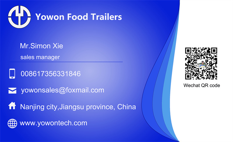 신규 자판기 트레일러 운반 물 음식 YOWON European standard food trailer with CE certificate : 사진 9 신규 자판기 트레일러 운반 물 음식 YOWON European standard food trailer with CE certificate : 사진 9