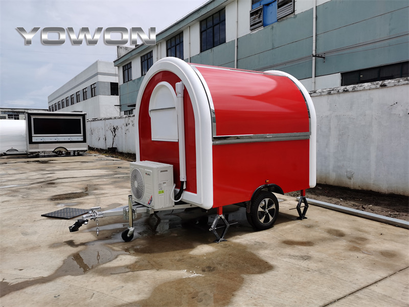 YOWON Fully customized food vending cart mobile street fast food trailer - 자판기 트레일러 : 사진 1 YOWON Fully customized food vending cart mobile street fast food trailer - 자판기 트레일러 : 사진 1