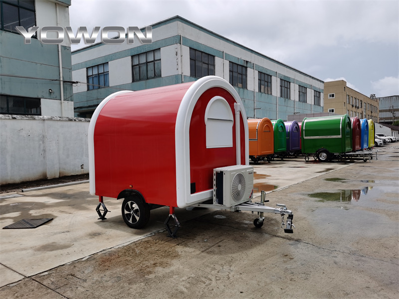 YOWON Fully customized food vending cart mobile street fast food trailer - 자판기 트레일러 : 사진 3 YOWON Fully customized food vending cart mobile street fast food trailer - 자판기 트레일러 : 사진 3