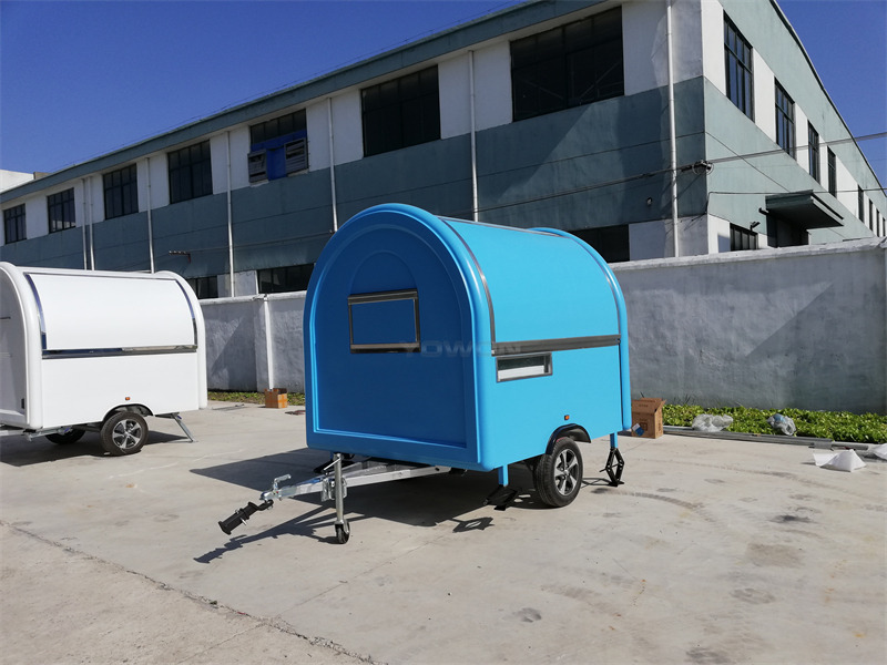 YOWON small fiberglass food vending trailer hot dog cart for Europe - 자판기 트레일러 : 사진 5 YOWON small fiberglass food vending trailer hot dog cart for Europe - 자판기 트레일러 : 사진 5