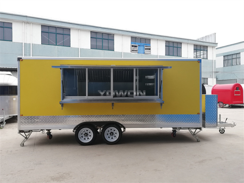 YOWON vintage model square food truck catering truck - 자판기 트레일러 : 사진 5 YOWON vintage model square food truck catering truck - 자판기 트레일러 : 사진 5