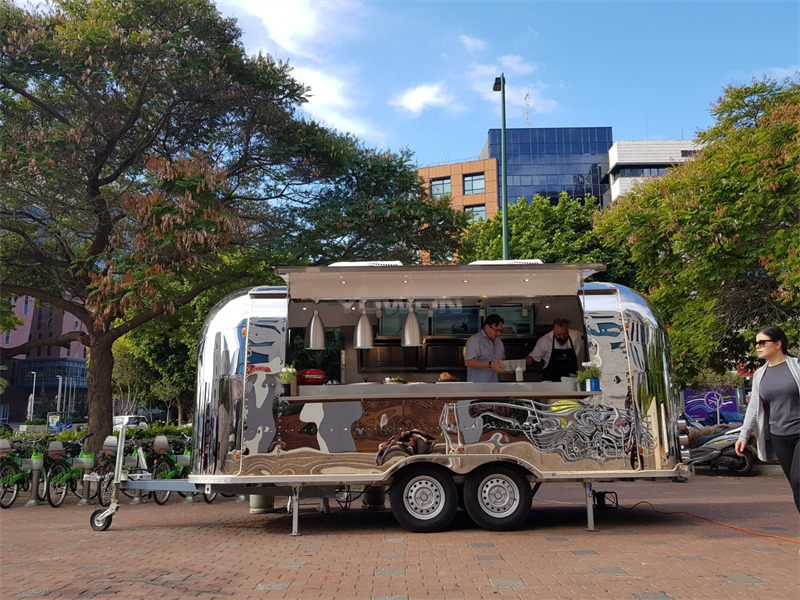Yowon customized concession food trailer catering cart - 자판기 트레일러 : 사진 1 Yowon customized concession food trailer catering cart - 자판기 트레일러 : 사진 1