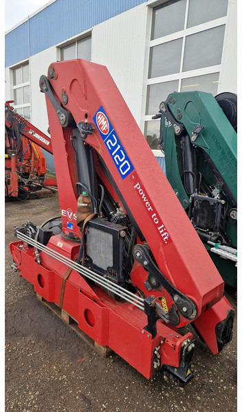 로더 크레인 트럭 용 HMF 2120K4  700 hours : 사진 1