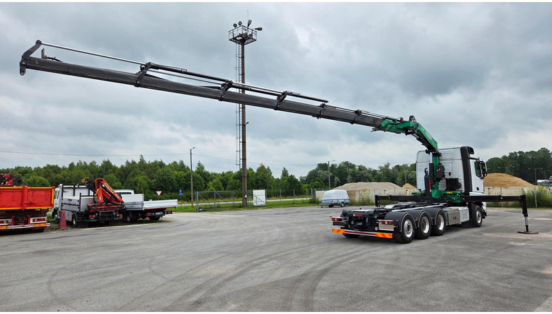 Mercedes-Benz Arocs 3253 8X4*4 Fassi F295 - 후크 리프트 트럭, 크레인 트럭 : 사진 2 Mercedes-Benz Arocs 3253 8X4*4 Fassi F295 - 후크 리프트 트럭, 크레인 트럭 : 사진 2