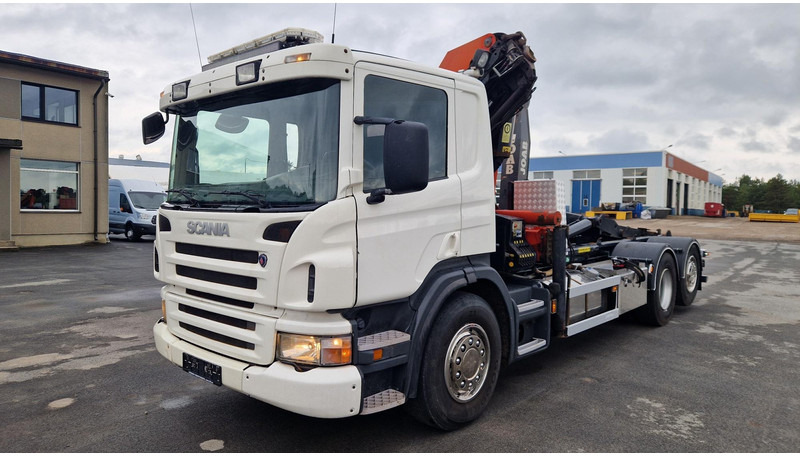Scania P380 6X2*4 Palfinger PK20002 - 후크 리프트 트럭, 크레인 트럭 : 사진 5 Scania P380 6X2*4 Palfinger PK20002 - 후크 리프트 트럭, 크레인 트럭 : 사진 5