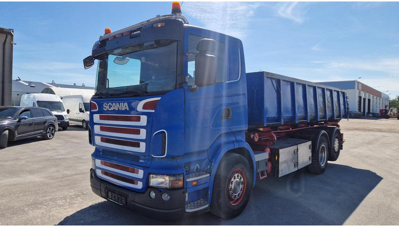 Scania R340 6X2*4 + Container - 케이블 시스템 트럭 : 사진 1 Scania R340 6X2*4 + Container - 케이블 시스템 트럭 : 사진 1
