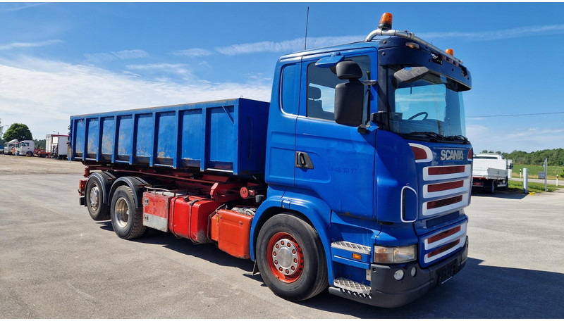 Scania R340 6X2*4 + Container - 케이블 시스템 트럭 : 사진 2 Scania R340 6X2*4 + Container - 케이블 시스템 트럭 : 사진 2