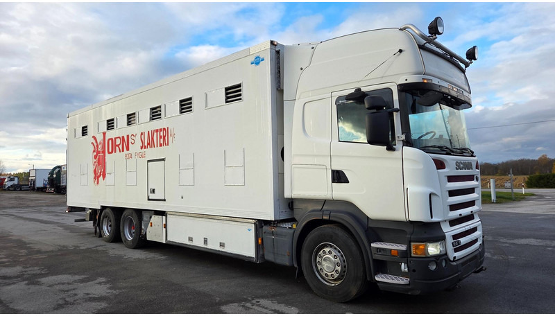 Scania R420 6X2 - 가축 트럭 : 사진 2 Scania R420 6X2 - 가축 트럭 : 사진 2