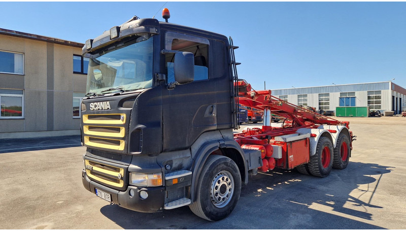 Scania R500 6X4 - 케이블 시스템 트럭 : 사진 1 Scania R500 6X4 - 케이블 시스템 트럭 : 사진 1
