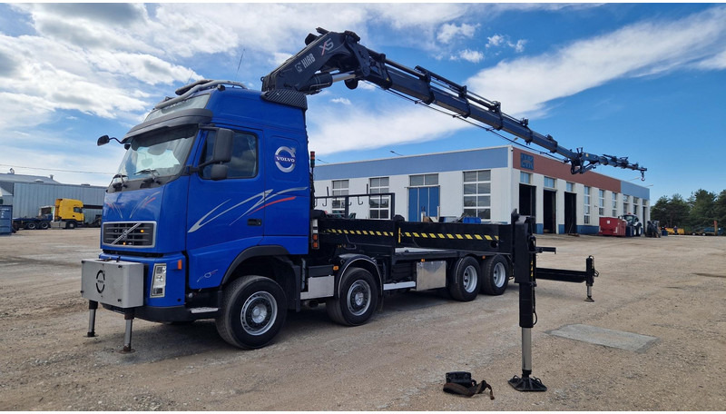 Volvo FH480 8X4 HIAB 800E-6 HiPro + JIB170X5 - 드롭사이드/ 플랫베드 트럭, 크레인 트럭 : 사진 1 Volvo FH480 8X4 HIAB 800E-6 HiPro + JIB170X5 - 드롭사이드/ 플랫베드 트럭, 크레인 트럭 : 사진 1