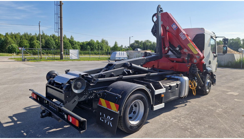 Volvo FL280 4X2 HMF 1560 - 후크 리프트 트럭, 크레인 트럭 : 사진 4 Volvo FL280 4X2 HMF 1560 - 후크 리프트 트럭, 크레인 트럭 : 사진 4
