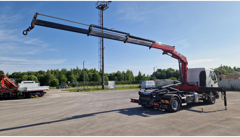 Volvo FL280 4X2 HMF 1560 - 후크 리프트 트럭, 크레인 트럭 : 사진 2 Volvo FL280 4X2 HMF 1560 - 후크 리프트 트럭, 크레인 트럭 : 사진 2