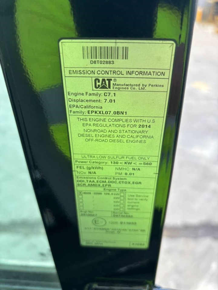 CAT M 320 F (Under Preparation) - 휠 굴삭기 : 사진 4 CAT M 320 F (Under Preparation) - 휠 굴삭기 : 사진 4