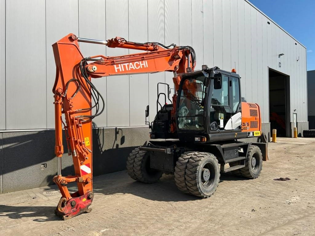 Hitachi ZX 140 W-5B - 휠 굴삭기 : 사진 2 Hitachi ZX 140 W-5B - 휠 굴삭기 : 사진 2