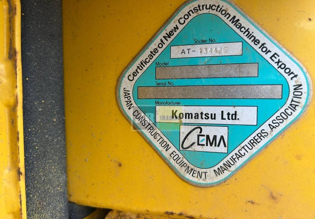 불도저 Komatsu D 61 PXI-24 (Topcon intelligent system) : 사진 7 불도저 Komatsu D 61 PXI-24 (Topcon intelligent system) : 사진 7