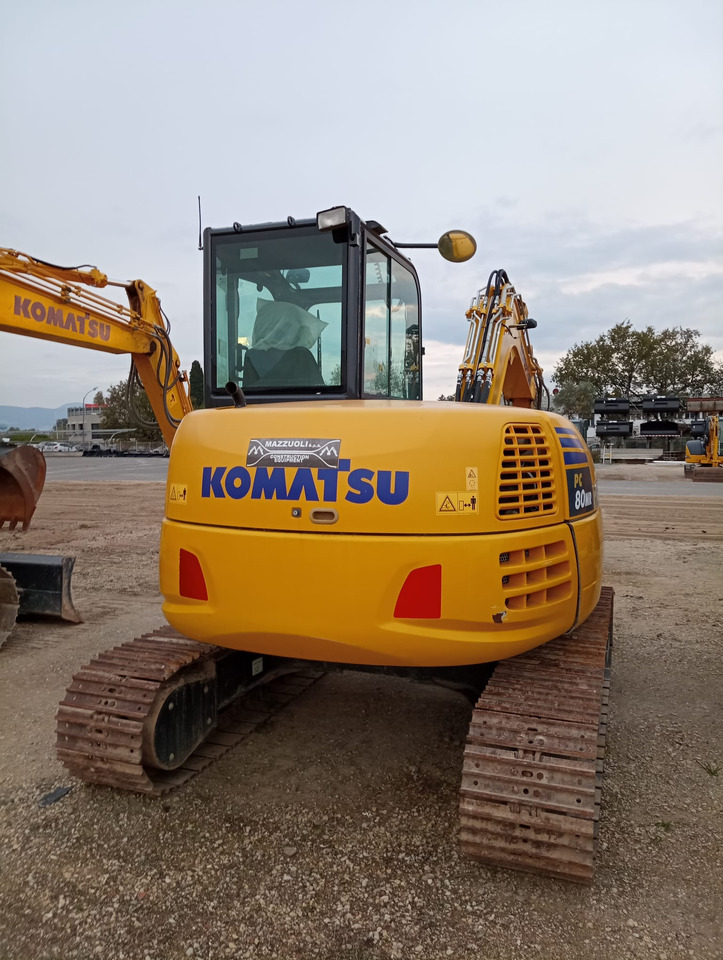 KOMATSU PC80MR-5 - 크롤러 굴삭기 : 사진 5 KOMATSU PC80MR-5 - 크롤러 굴삭기 : 사진 5